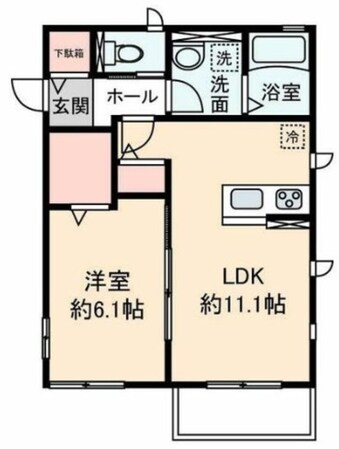 ソラーナⅡの物件間取画像